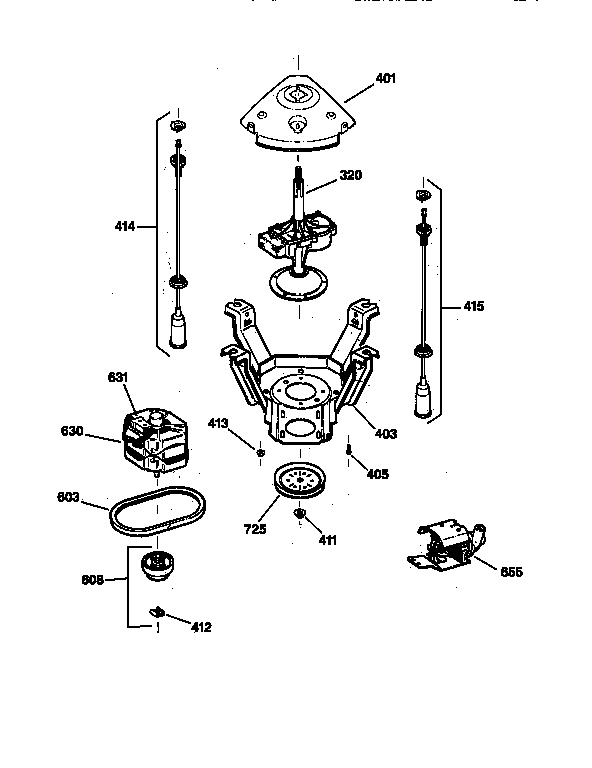 Motor and transmission