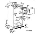 GE TBK21JAXERWW cabinet parts diagram