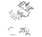 GE JGBS03PPW1WH burner section diagram