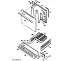 GE JGBS03PPW1WH door diagram