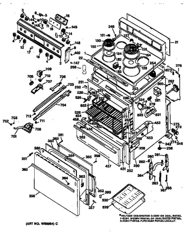 Electric range