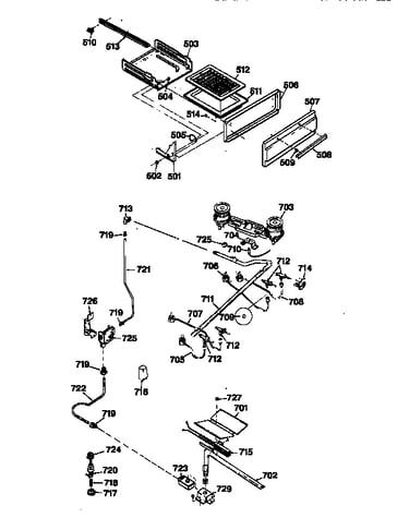 Broiler unit & gas control system