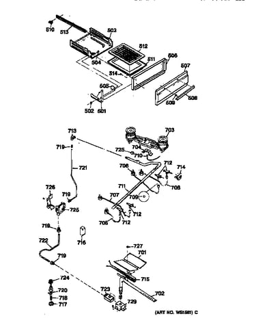 Broiler unit & gas control system
