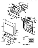 Escutcheon & door assembly