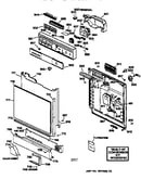 Escutcheon & door assembly