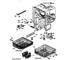 GE GSC1200T01WH body parts diagram