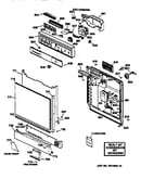 Escutcheon & door assembly