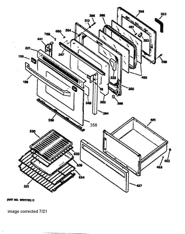 Door & drawer parts