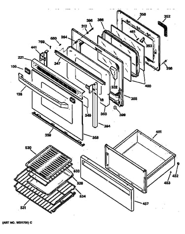 Door & drawer parts