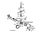GE GSD650X-71WB motor-pump mechanism diagram
