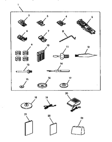 Attachment parts