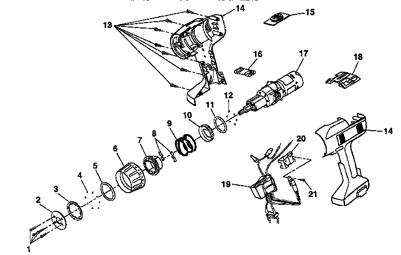 MOTOR AND HOUSING ASSEMBLY