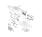 Craftsman 917258161 seat assembly diagram