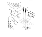 Craftsman 917258071 seat assembly diagram