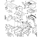 Craftsman 917258481 chassis and enclosures diagram