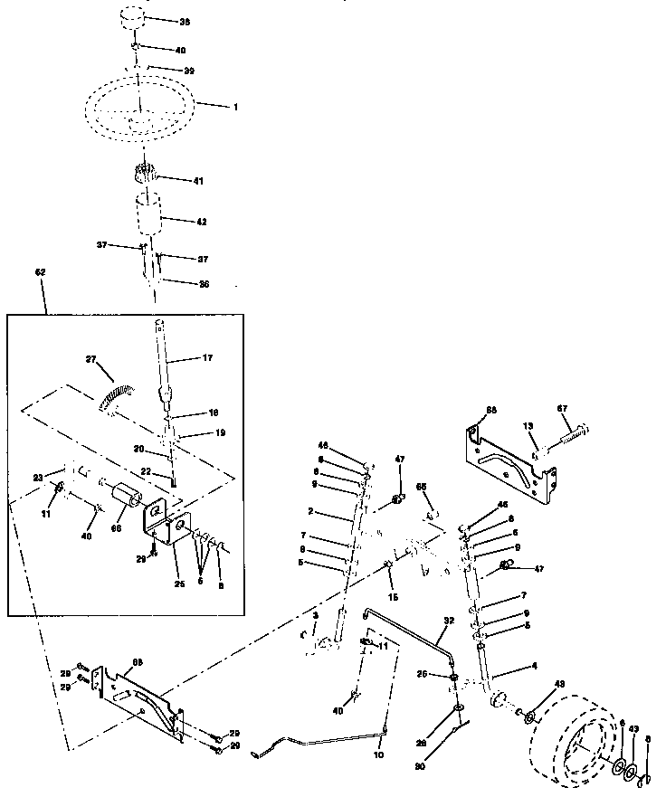 Steering assembly