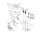 Craftsman 917258541 seat assembly diagram