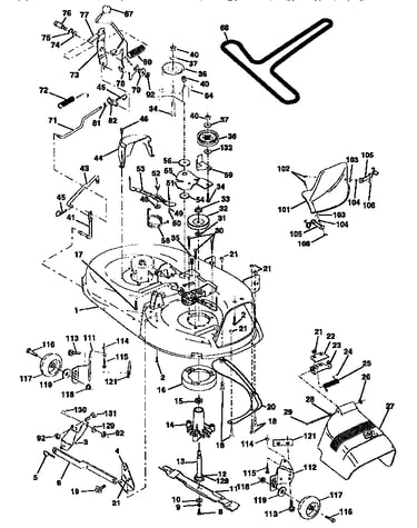Mower deck