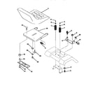 Craftsman 917258551 seat assembly diagram