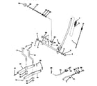 Craftsman 917258551 mower lift diagram