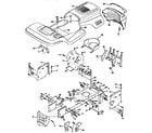 Craftsman 917258561 chassis and enclosures diagram