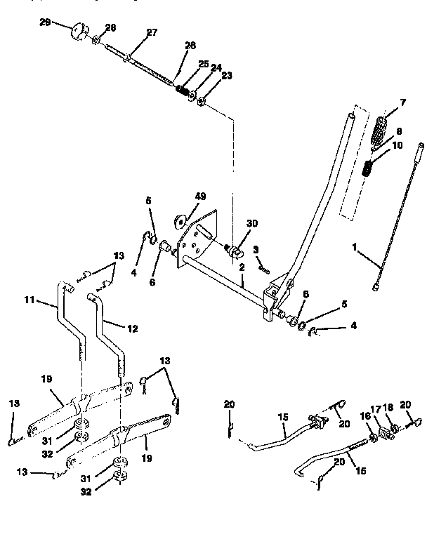 Mower lift