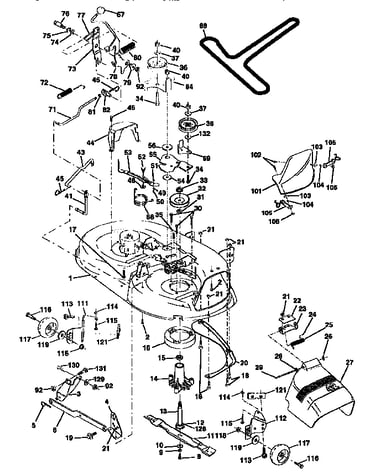 Mower deck
