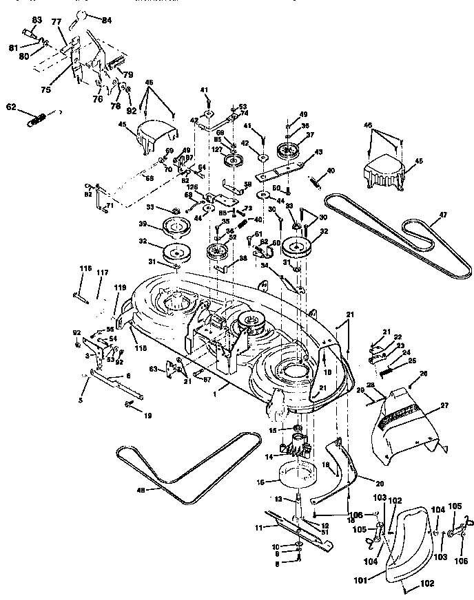 Mower deck