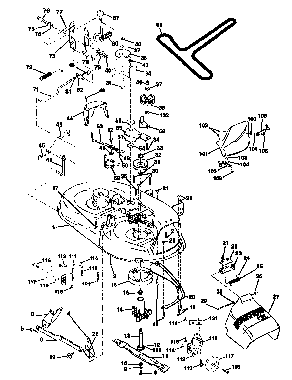 MOWER DECK