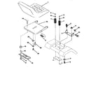 Craftsman 917259560 seat assembly diagram
