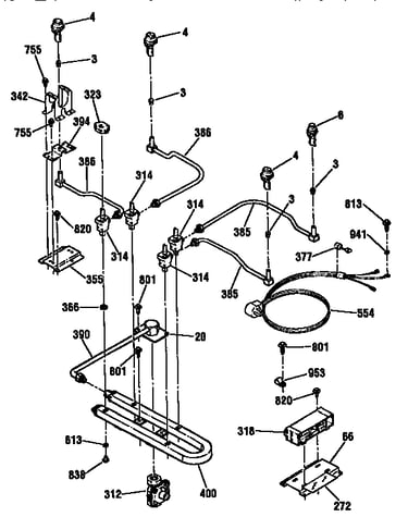 Burner section