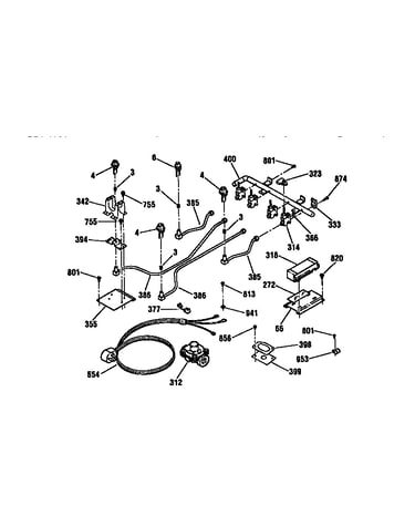 Burner section