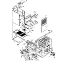 ICP NTC5075BHE1 unit parts diagram