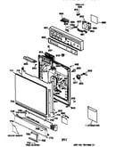 Escutcheon & door assembly