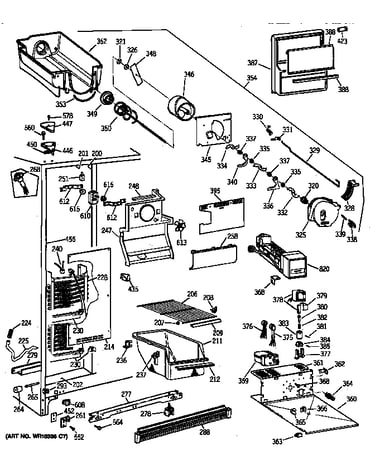 Freezer section