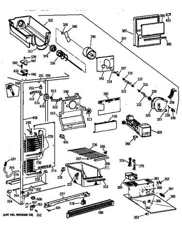 Freezer section