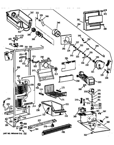 Freezer section