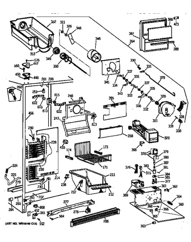 Freezer section