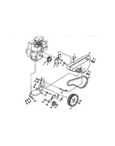 Belt guard and pulley assembly