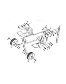 Wheel and depth stake assembly