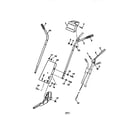 Western Auto 3352A79 handle assembly diagram