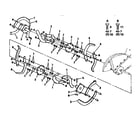 Western Auto 3487A79 tine assembly diagram