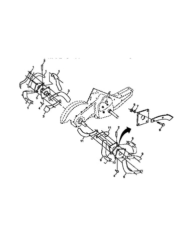 Tine assembly