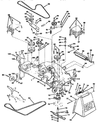Mower deck