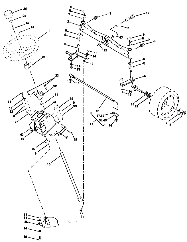 Steering assembly
