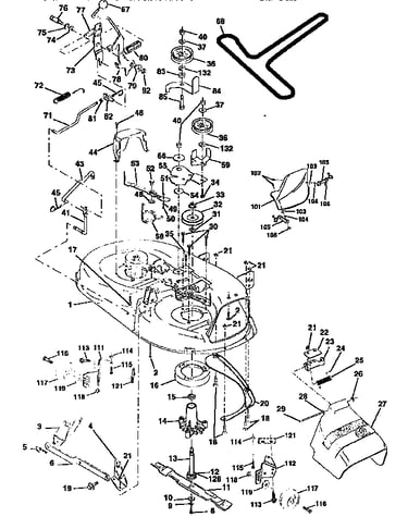Mower deck