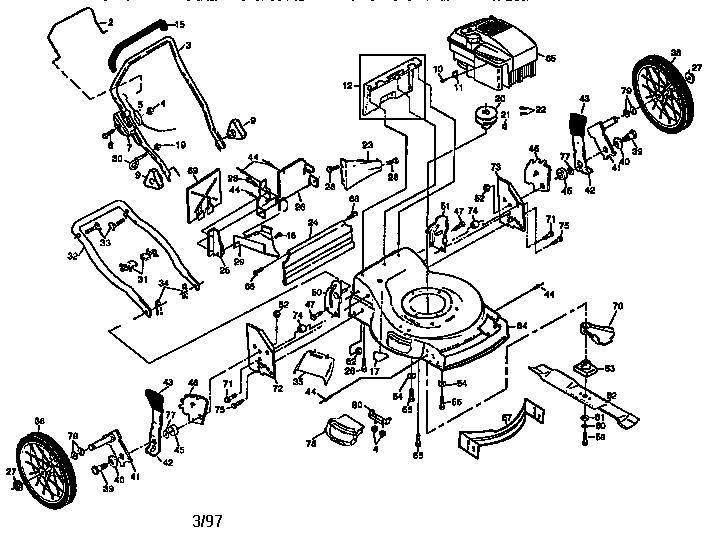 Mower housing