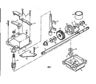 American Yard Products HSDSP2255A gear case assembly diagram