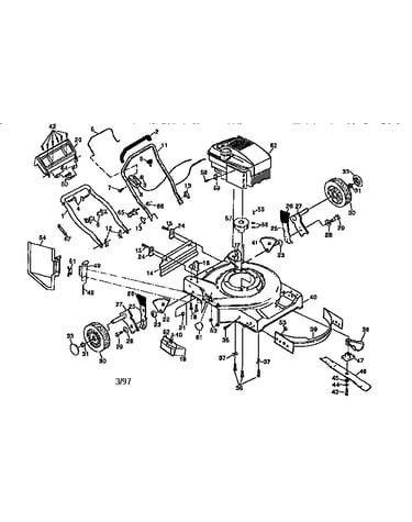 Mower housing