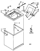 Top and cabinet